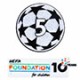 25–26 Balón estelar UCL 5 veces campeón + Set de parches Fundación UEFA 10º aniversario  + €6.00 