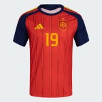 Camiseta Oficial Local España 2026 Hombre LAMINE YAMAL #19