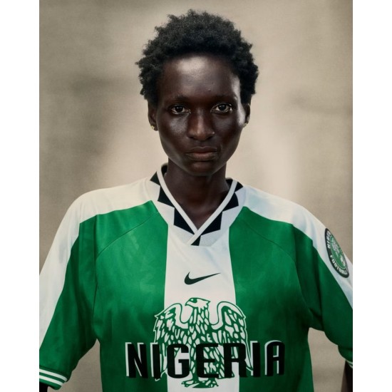 Camiseta local Nigeria 1996 para hombre