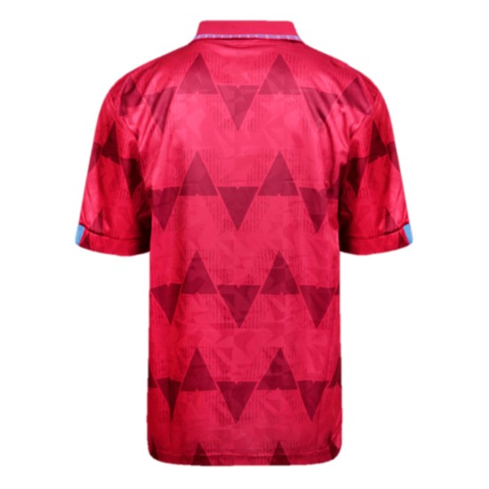 Camiseta Retro de Visitante Manchester City 1989 para Hombre