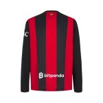 Camiseta de manga larga de local Milan 2026/27 para hombre