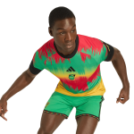 Camiseta de calentamiento local Mundial 2026 de Jamaica para mujer Camiseta de calentamiento local Mundial 2026 de Jamaica para mujer