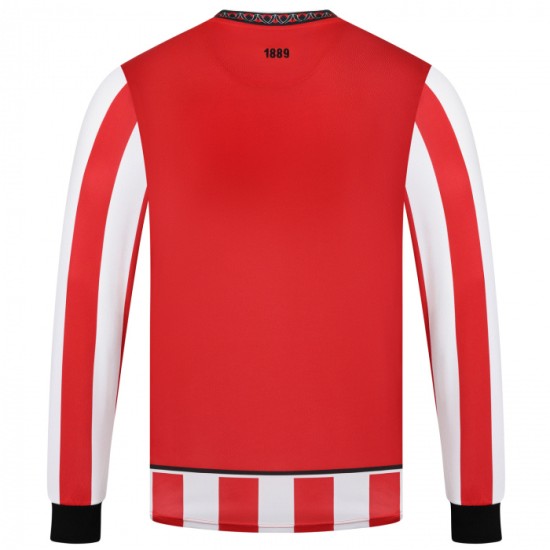 Camiseta de manga larga local 2025/26 del Sheffield United para niño