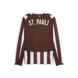 Camiseta de manga larga local FC St. Pauli 2025/26 para niño