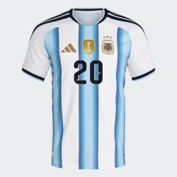 Camiseta Oficial Local Argentina 2026 Hombre MAC ALLISTER #20 Camiseta Oficial Local Argentina 2026 Hombre MAC ALLISTER #20