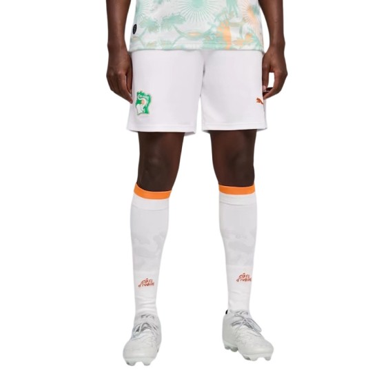 Shorts infantil Costa de Marfil 2026 Copa del Mundo visitante Shorts infantil Costa de Marfil 2026 Copa del Mundo visitante