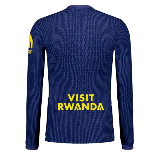 Camiseta de hombre Atlético de Madrid 2025/26 visitante manga larga Camiseta de hombre Atlético de Madrid 2025/26 visitante manga larga