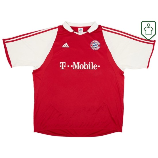 Camiseta retro Bayern Múnich 2003/04 local para hombre Ballack #13 Camiseta retro Bayern Múnich 2003/04 local para hombre Ballack #13