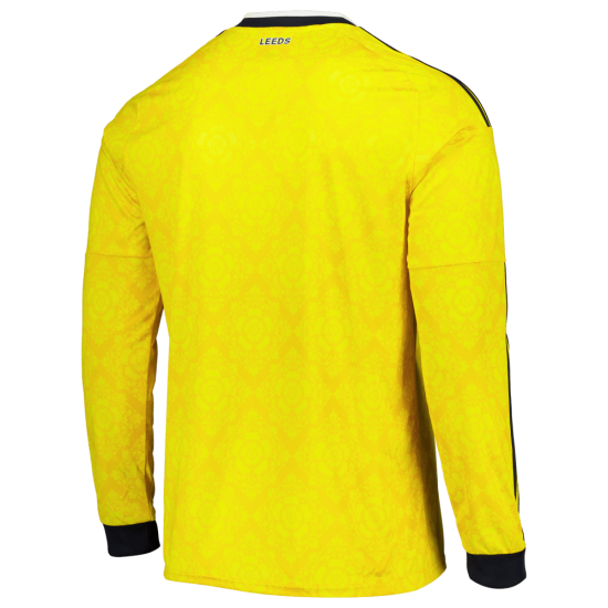 Camiseta Visitante de Manga Larga Leeds United 2026/27 para Mujer