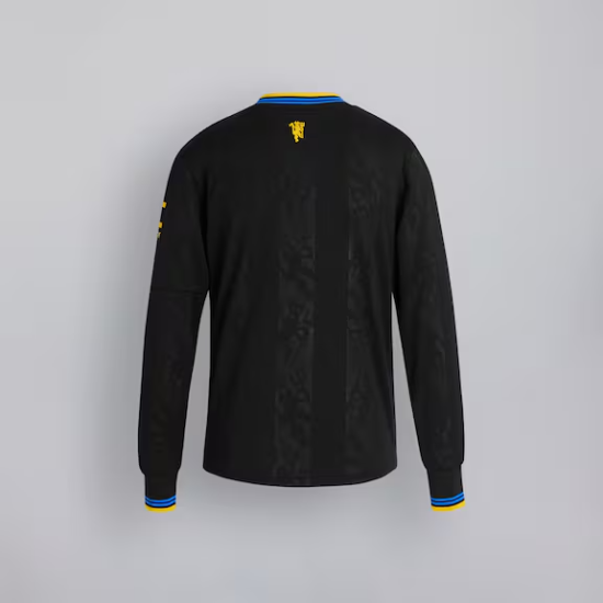 Camiseta Manga Larga Tercera Hombre Manchester United 2025/26 Camiseta Manga Larga Tercera Hombre Manchester United 2025/26