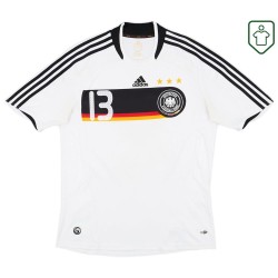 Camiseta retro local Alemania 2008/09 para hombre Ballack #13