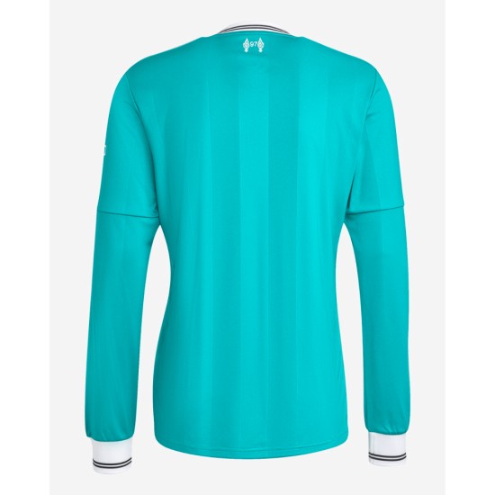 Camiseta Tercera Liverpool 2025/26 Manga Larga Mujer Camiseta Tercera Liverpool 2025/26 Manga Larga Mujer