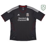 Camiseta retro visitante hombre Liverpool 2011/12 Gerrard #8