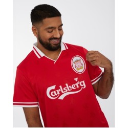 Camiseta retro local Liverpool 1996/98 de hombre