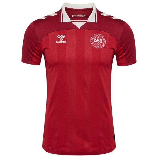 Camiseta local Dinamarca 2025 equipo femenino Mujer Camiseta local Dinamarca 2025 equipo femenino Mujer