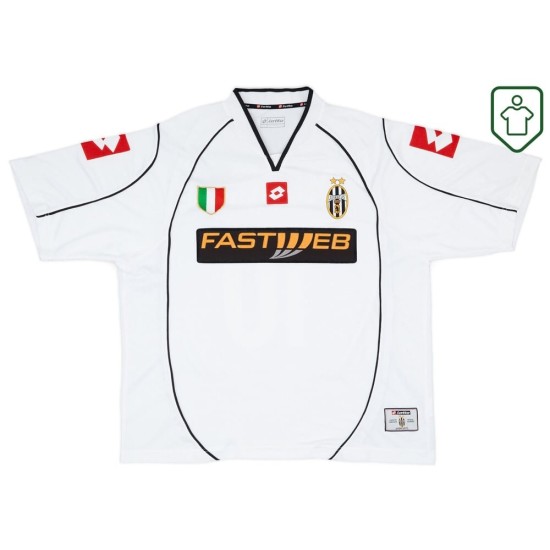 Camiseta retro Juventus 2002/03 visitante para hombre Del Piero #10 Camiseta retro Juventus 2002/03 visitante para hombre Del Piero #10