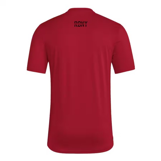 Camiseta Tercera Hook AEROREADY 2025 del New York Red Bulls para Hombre - Roja Camiseta Tercera Hook AEROREADY 2025 del New York Red Bulls para Hombre - Roja