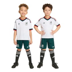 Niños México 2026 Kit de visitante Copa del Mundo