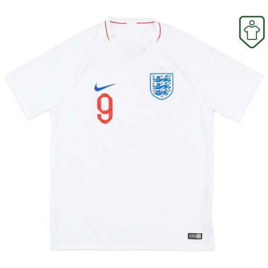 Camiseta retro local Inglaterra 2018/19 para hombre Kane #9 Camiseta retro local Inglaterra 2018/19 para hombre Kane #9