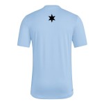 Camiseta infantil Minnesota United FC 2025 tercera Hook AEROREADY - azul
