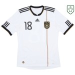 Camiseta retro local Alemania 2010/11 para hombre Kroos #18