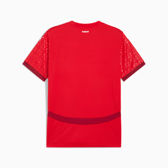 Hombre Suiza 2025 Camiseta Local Selección Femenina Hombre Suiza 2025 Camiseta Local Selección Femenina