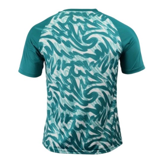 Remera pre partido tercera Portugal 2026 verde niño Remera pre partido tercera Portugal 2026 verde niño