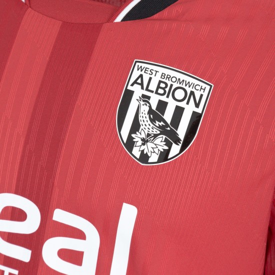 Camiseta de Manga Larga de Visitante para Hombre West Bromwich Albion 2026/27 Camiseta de Manga Larga de Visitante para Hombre West Bromwich Albion 2026/27
