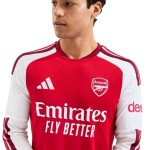 Camiseta Local Masculina de Manga Larga Arsenal 2026/27 Camiseta Local Masculina de Manga Larga Arsenal 2026/27