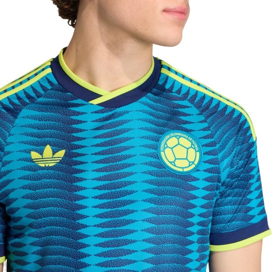 Camiseta Mundial 2026 Visitante Colombia Niño