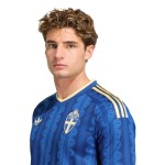 Camiseta Mundial 2026 Visitante Suecia Niño