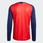 Camiseta de manga larga local de la Copa del Mundo 2026 de España para hombre Camiseta de manga larga local de la Copa del Mundo 2026 de España para hombre