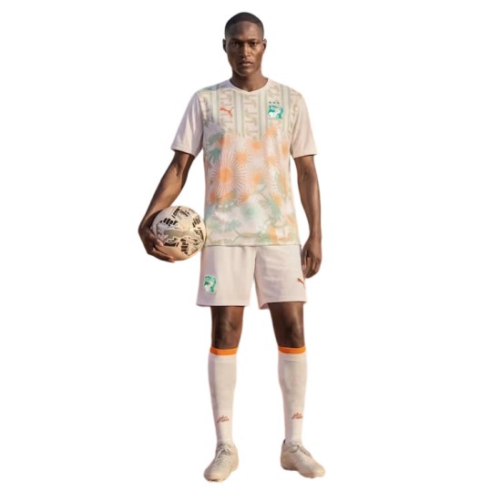 Shorts infantil Costa de Marfil 2026 Copa del Mundo visitante Shorts infantil Costa de Marfil 2026 Copa del Mundo visitante