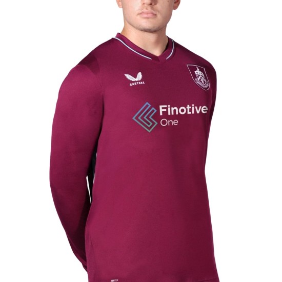 Camiseta de local de manga larga Burnley 2026/27 para niño Camiseta de local de manga larga Burnley 2026/27 para niño