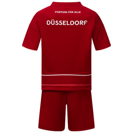 Equipación local niño Fortuna Düsseldorf 2025/26