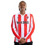 Camiseta local Stoke City 2026/27 manga larga para hombre Camiseta local Stoke City 2026/27 manga larga para hombre