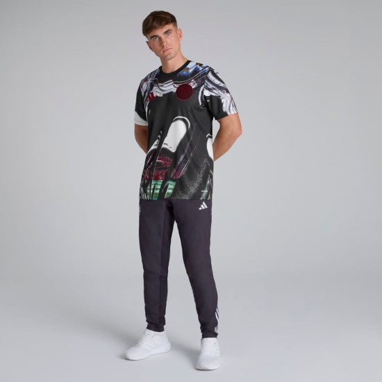 Mujer Manchester United 2025/26 Tercera Camiseta Pre Match - Negra Mujer Manchester United 2025/26 Tercera Camiseta Pre Match - Negra