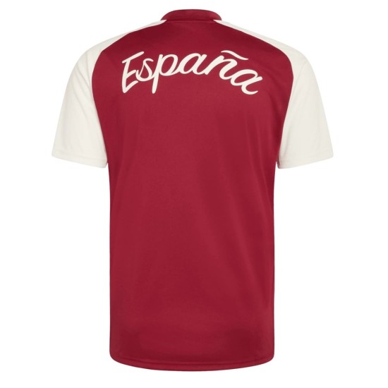 Camiseta Prepartido Visitante Mundial España 2026 Hombre Camiseta Prepartido Visitante Mundial España 2026 Hombre