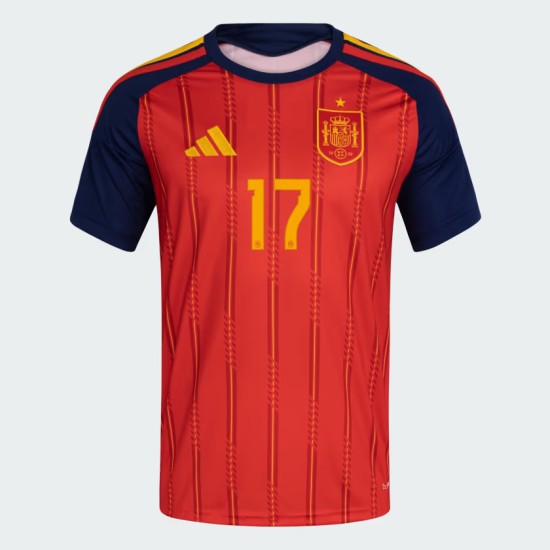 Camiseta Oficial Local España 2026 Hombre WILLIAMS JR. #17