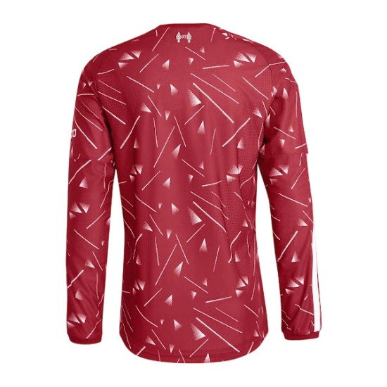 Camiseta Local Masculina de Manga Larga Liverpool 2026/27 Camiseta Local Masculina de Manga Larga Liverpool 2026/27