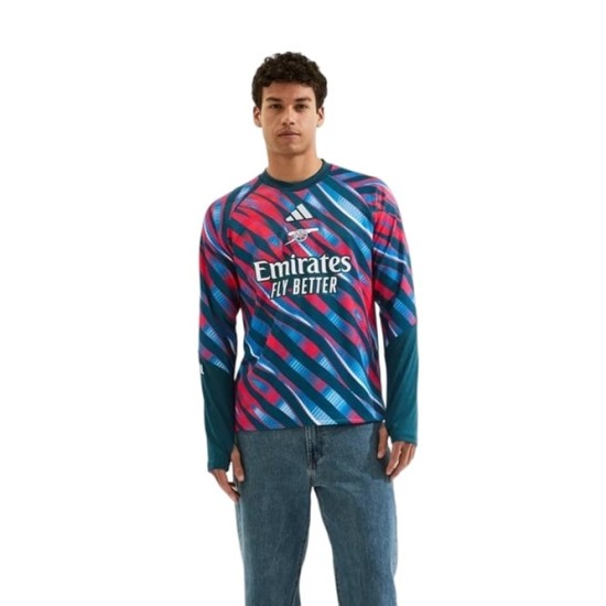 Camiseta Arsenal 2026/27 Pre-Match de Manga Larga para Niño Camiseta Arsenal 2026/27 Pre-Match de Manga Larga para Niño