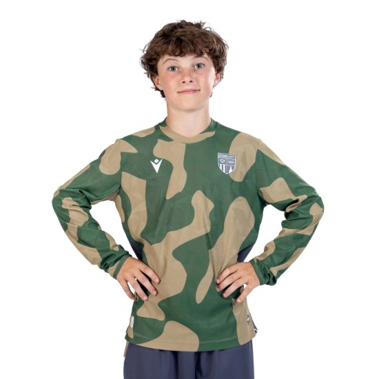 Camiseta de manga larga de la 2.ª equipación del Stoke City 2026/27 para niño Camiseta de manga larga de la 2.ª equipación del Stoke City 2026/27 para niño