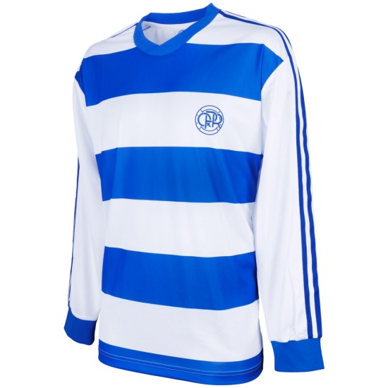 Camiseta Retro Manga Larga Local 1977/78 de Queens Park Rangers de Hombre Camiseta Retro Manga Larga Local 1977/78 de Queens Park Rangers de Hombre