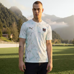 Camiseta Mundial 2026 Visitante Austria Mujer Camiseta Mundial 2026 Visitante Austria Mujer