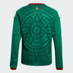 Camiseta oficial de local México 2026 de manga larga para niño