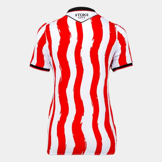 Camiseta Mujer Stoke City 2025/26 Local Sin Patrocinio Camiseta Mujer Stoke City 2025/26 Local Sin Patrocinio
