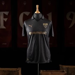 Camiseta 125 Aniversario 2025/26 Rennes - Negra Mujer