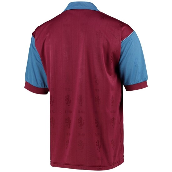Camiseta Retro Local Aston Villa 1996 Hombre