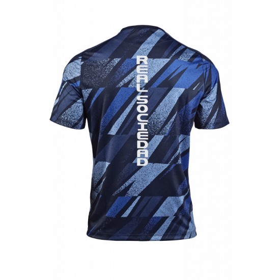 Hombre Real Sociedad 2025/26 Tercera Camiseta de calentamiento Hombre Real Sociedad 2025/26 Tercera Camiseta de calentamiento