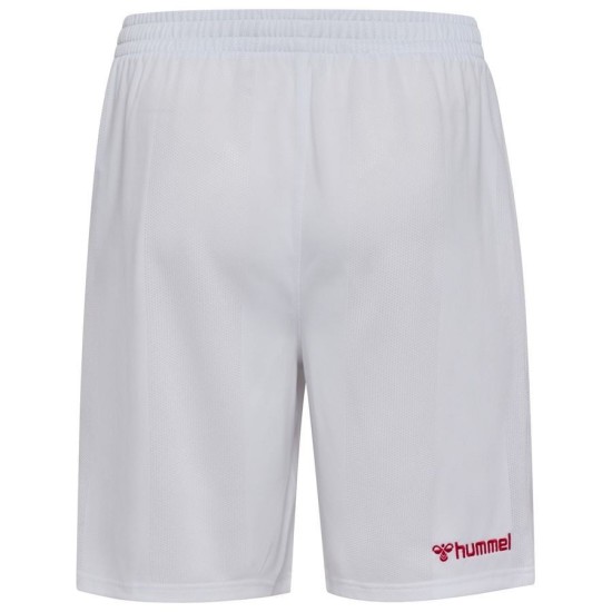 Pantalones Cortos Mundial 2026 Local Dinamarca - Blanco Niño